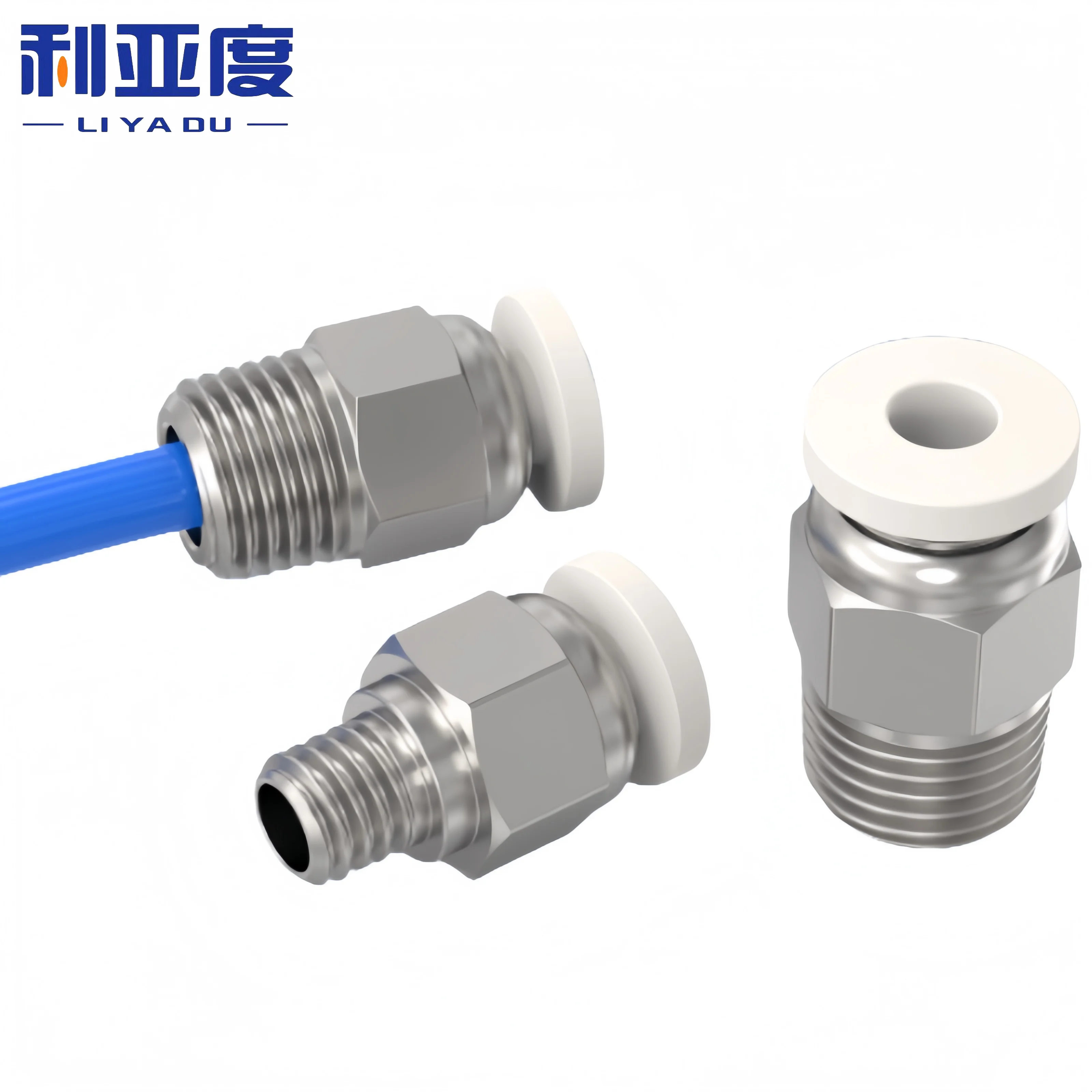 PC6-01 PC4-01 PC4-M6 Encaixe pneumático para impressora 3D Push to Connect Acoplador para tubo Bowden de 1,75 mm |   Hotend E3D V6 e rosca M4