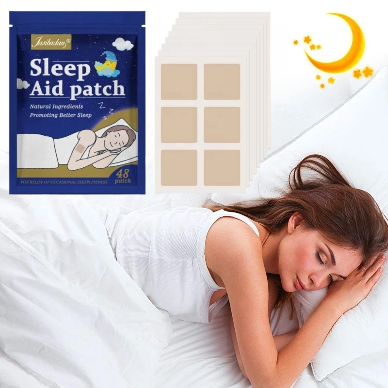 

1/3/5/8 упаковок пластырей для сна, инструмент для глубокого сна, способствующий лучший помощник для сна, случайные пластыри для помощи во сне без следов