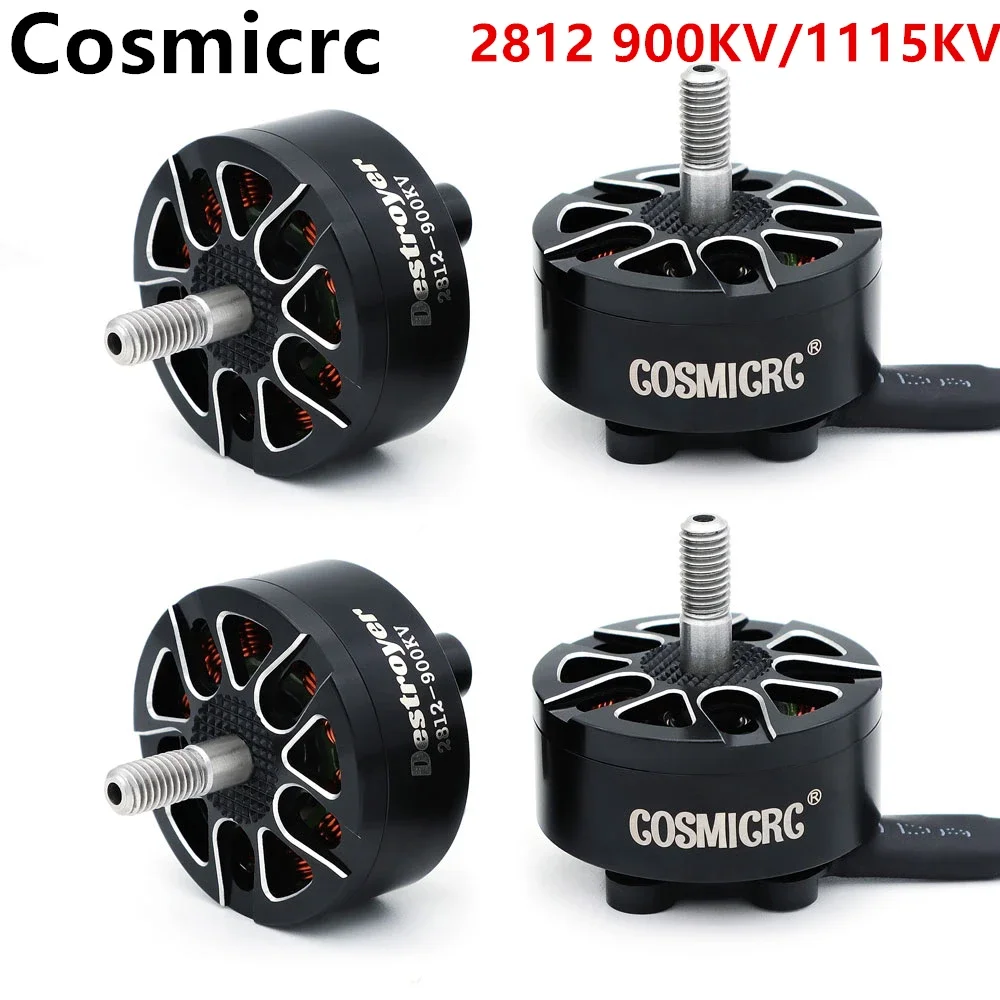 

Бесщеточный двигатель cosmscr 2812 900KV/1115KV 2-6S для 7-9-дюймового FPV гоночного дрона на большие расстояния, запчасти для самостоятельной сборки