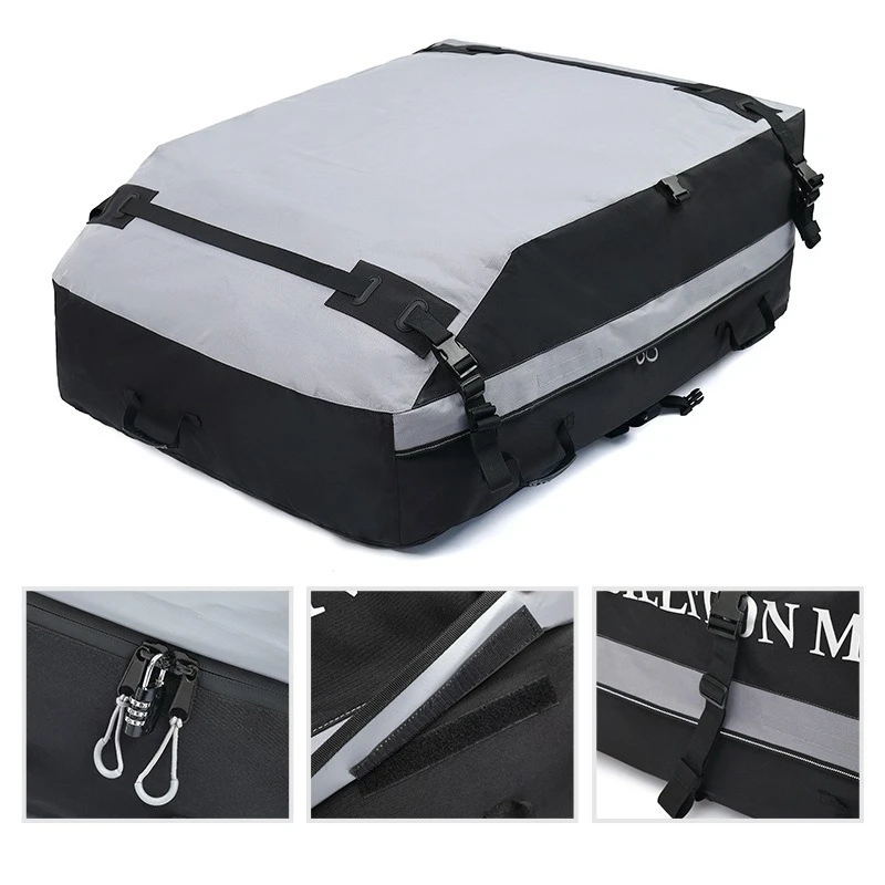 Voltage, Roof Bag, Large Capacity, Waterproof & Wear-resistant, Car Travel Bag