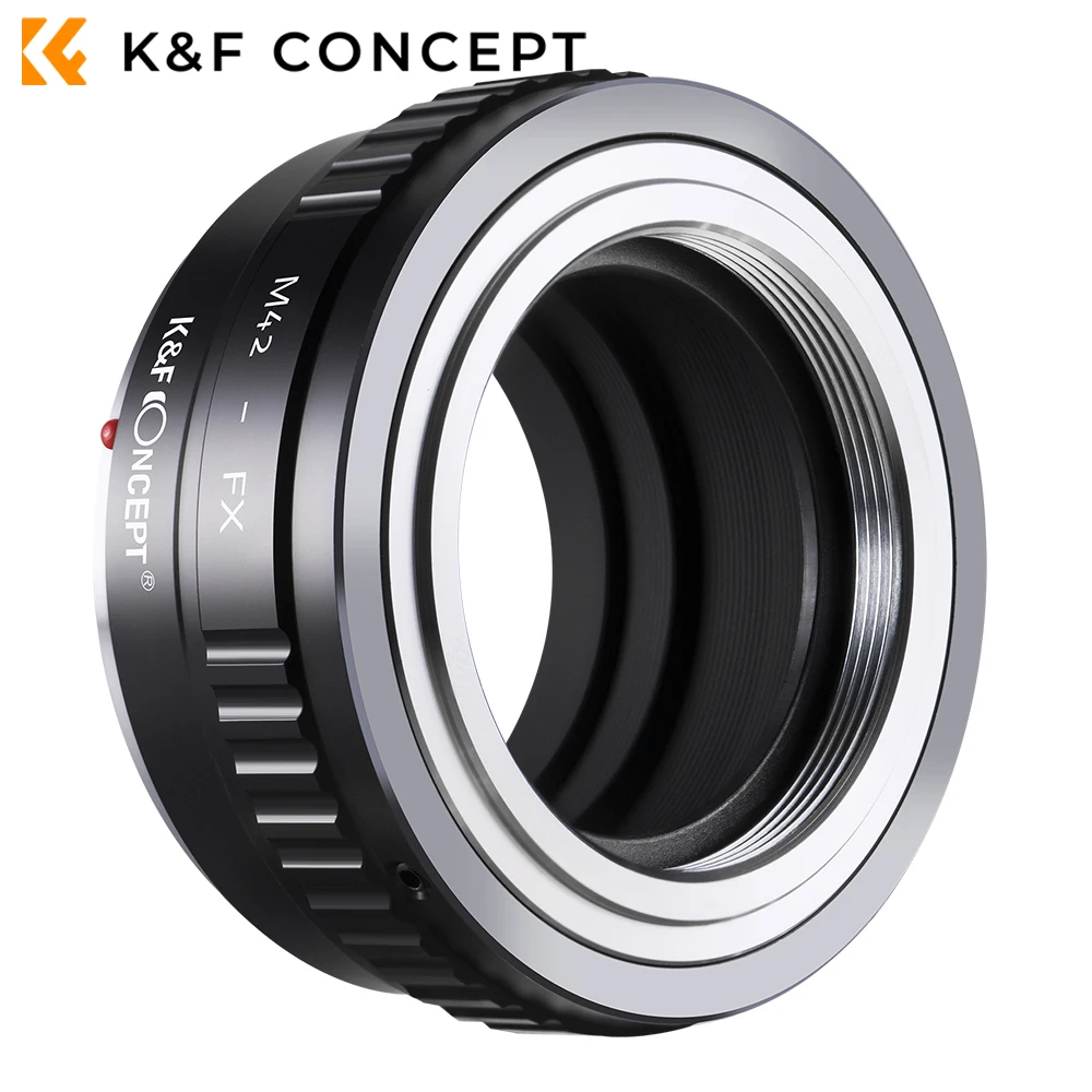 K&F Concept Adapter for M42 to FX Lens Mount Adapter M42 Lens to Fujifilm X-Series Mirrorless Camera Adapter