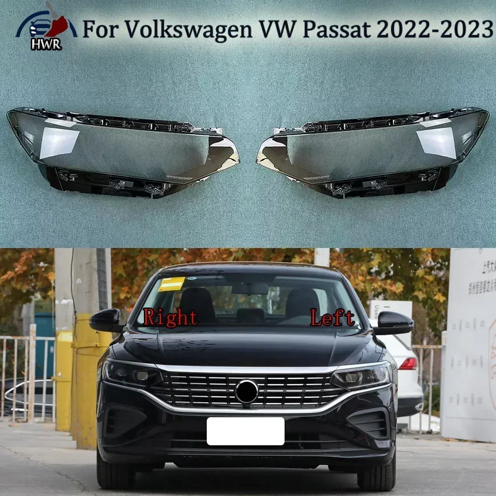 

Headlamp CoverTransparent Mask Headlight Shell Lens Plexiglass Replace Original Lampshade For Volkswagen VW Passat 2022 2023
