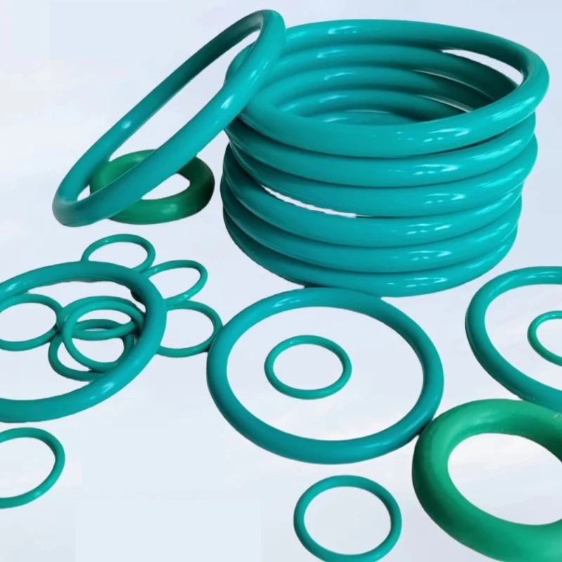 Fkm Groene Fluor Rubber O-Ring Cs 1Mm Od 3Mm-56Mm Dikte O-Ringen Afdichting Pakking Oliebestendig Zuur & Alkali Bestendig