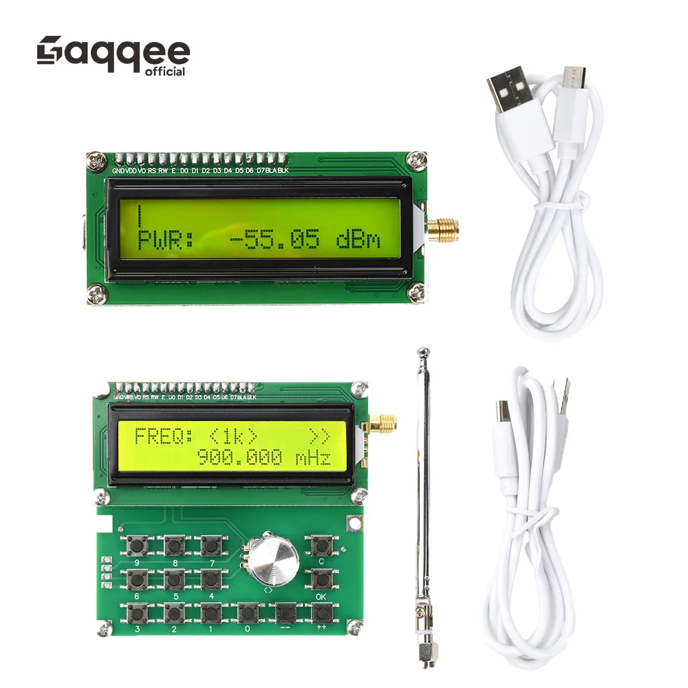 DC 4.5V-5.5V RF Power Meter Signal Generator Wideband Spatial Signal Detection Meter 5kHz-2700mHz 35MHz-4400MHz Type C Interface