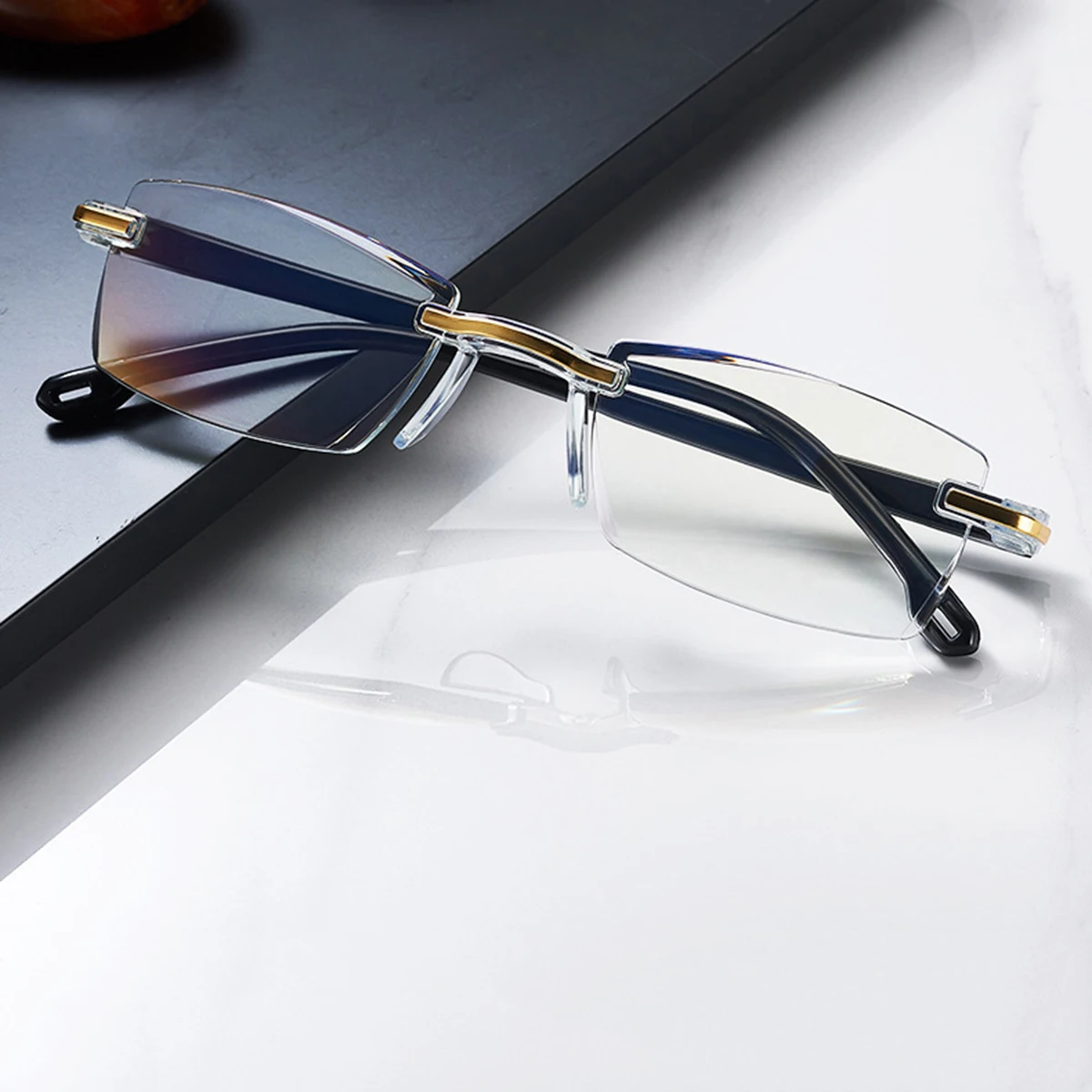 Spek Spec Anti Blue Light Blocking Glasses transparent spectacles Frame Plastic Computer Gaming Glasses cermin mat image 3