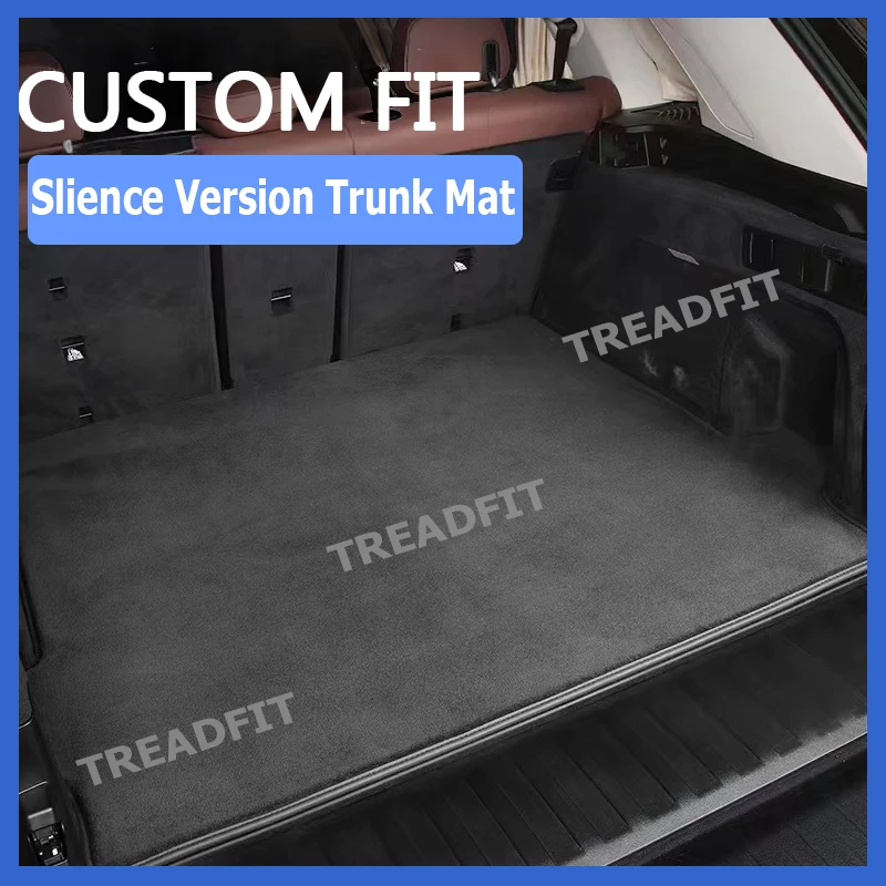 

Flannel Rear Trunk Mats For Honda Civic 11th Gen Hatchback 2022 2023 2024 Car Boot Cargo Liner Tray Trunk Luggage Floor Black