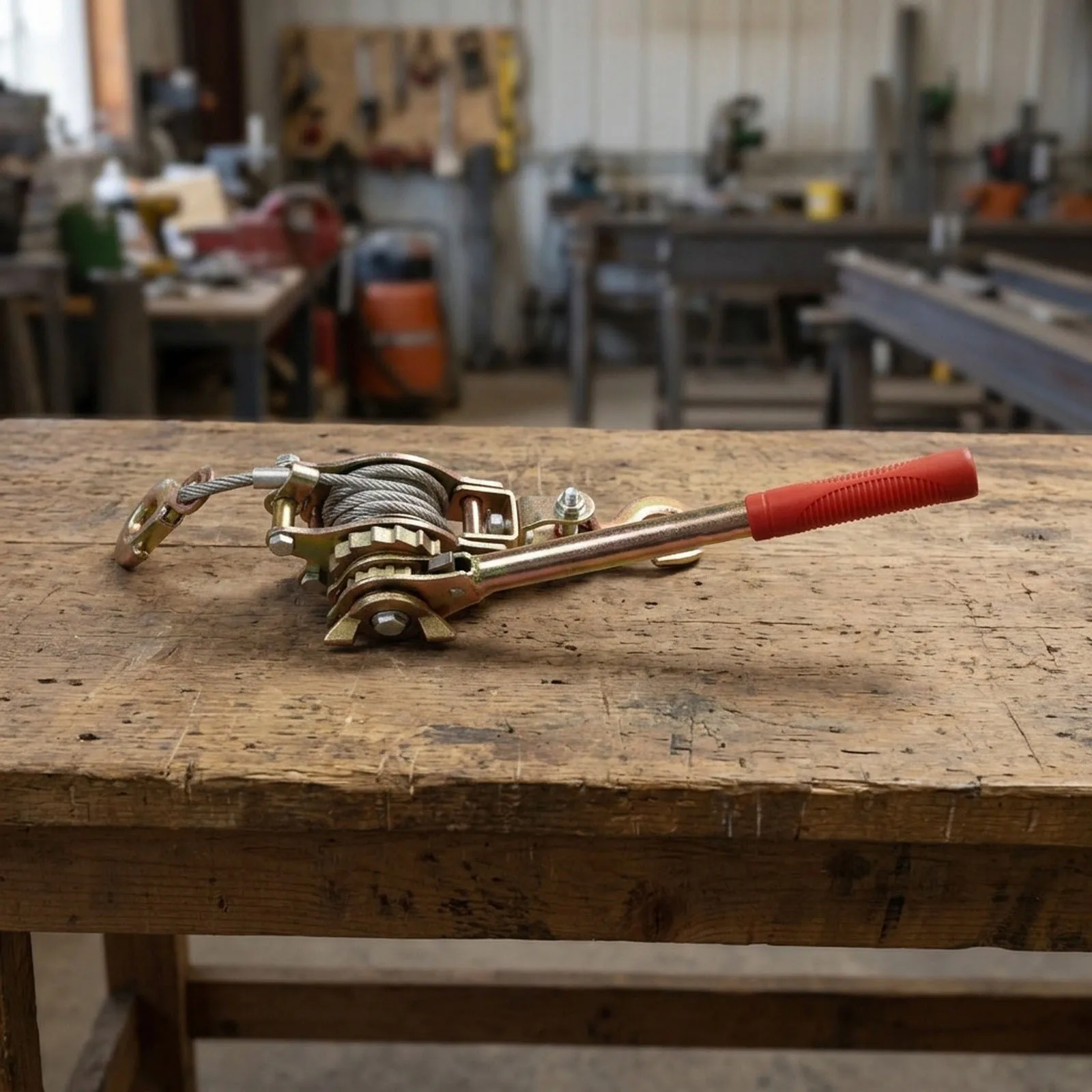 Alloy Steel Ratchet Tensioner for Steel Wire Rope Tightening in For Power Line Telecom and Building Construction