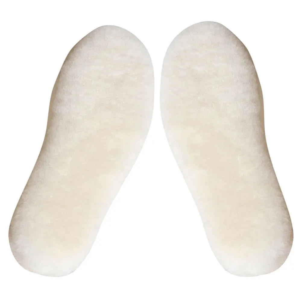 

Wool Insole Insoles Winter Warm Universal for Shoes Women Lambswool Man Inner