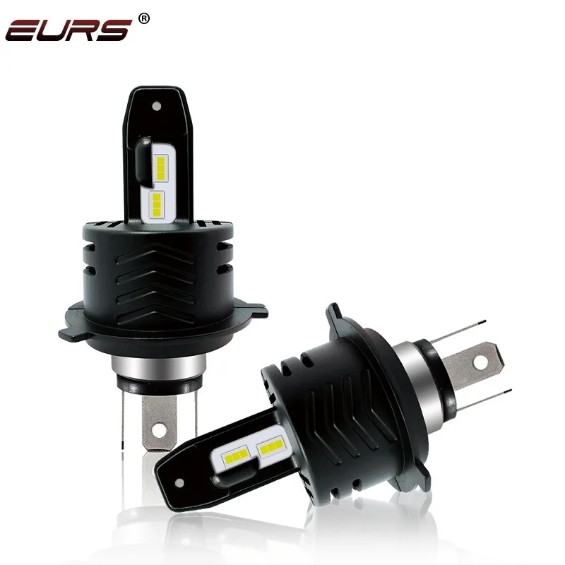 

EURS H7 H4 LED Car Headlight Bulbs H11 H8 9005 HB3 9006 HB4 6500K 9S Motorcycle Headlamp Auto Lights Fog Lamps 12000lm 12V