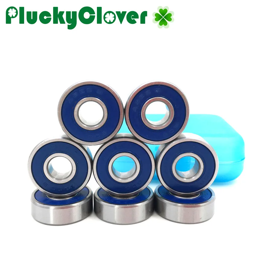 8pcs 608-2rs cuscinetto per Scooter in linea Skate Wheel Skate Shoe Bearing 608 Gcr15 Abec 9 Skateboard Longboard Drift Board Bearing