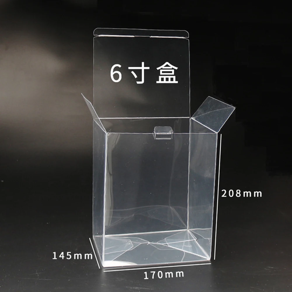 ZUIDID for 6inch high quality Transparent Clear box by hand for Funko pop series collection storage protective box