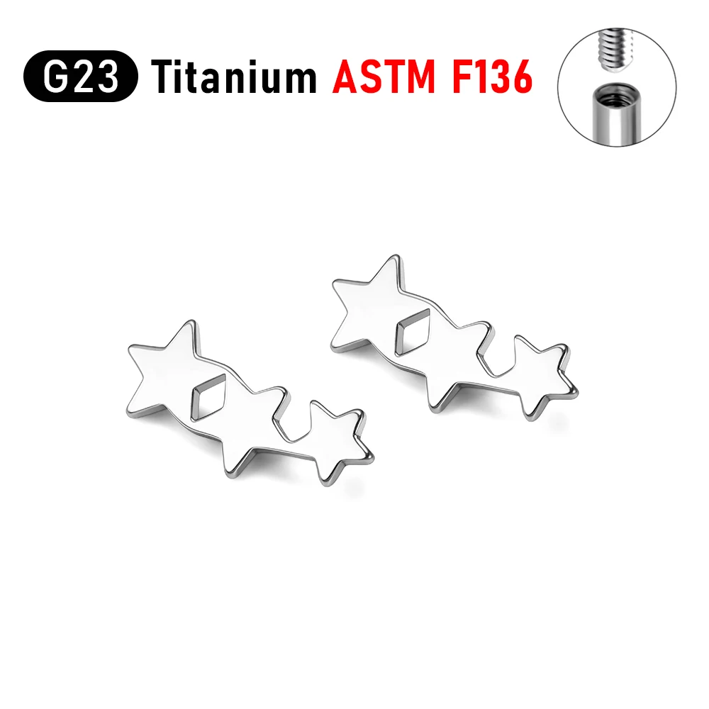 女性のためのスタイリッシュなスタースタッズイヤリング、絶妙なステートメント、多用途のクライミングイヤリング、女性のファッションジュエリー