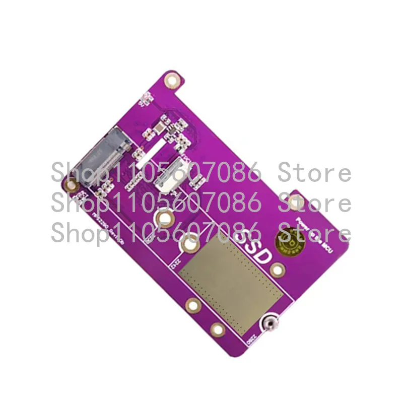 Suitable for Raspberry Pi 5 PCIE Expansion Board To M.2 NVME SSD SSD, Supports Gen3