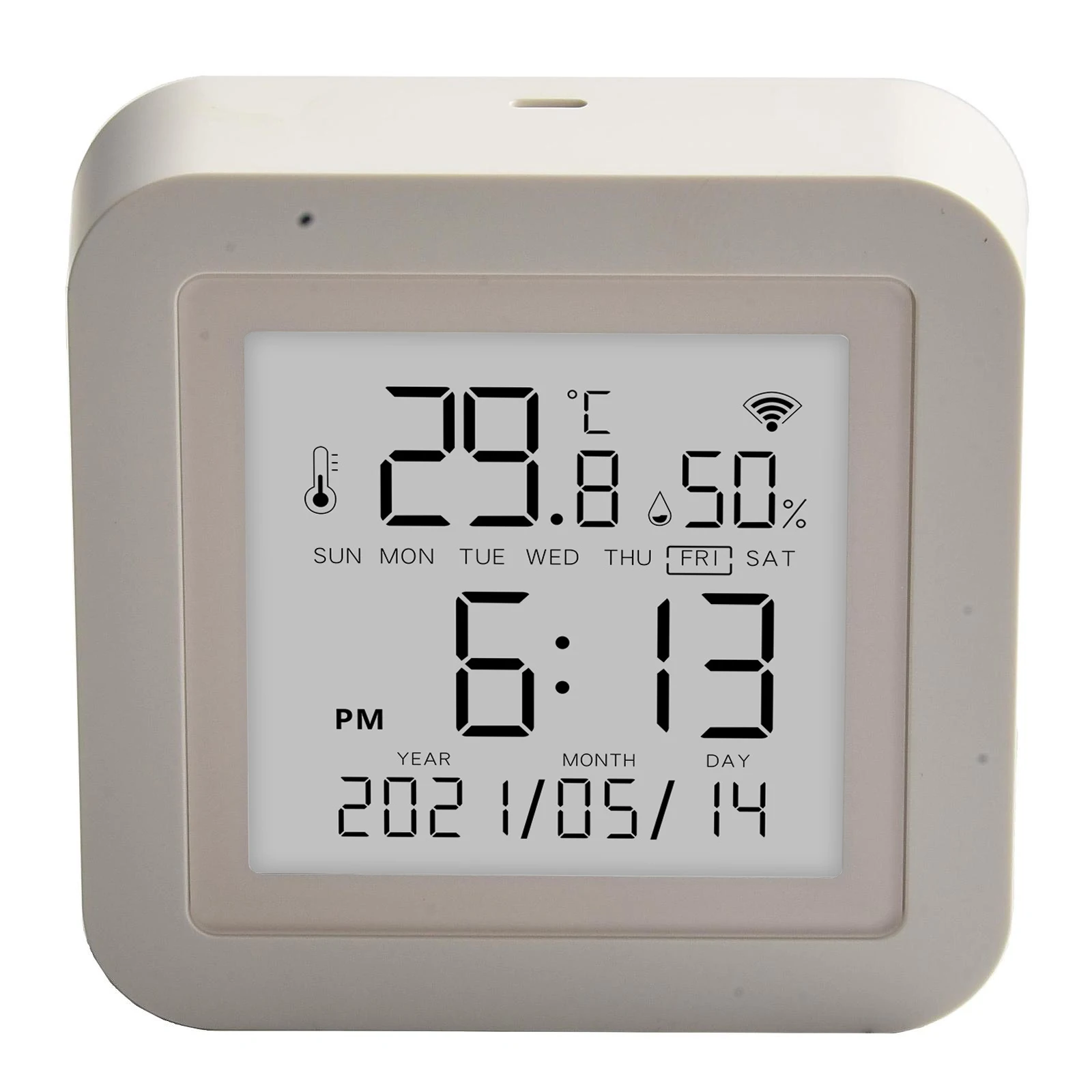 WIFI Compatible Digital Temperature Sensor Enabling Quick Setup and Seamless Integration into Your Home Ecosystem