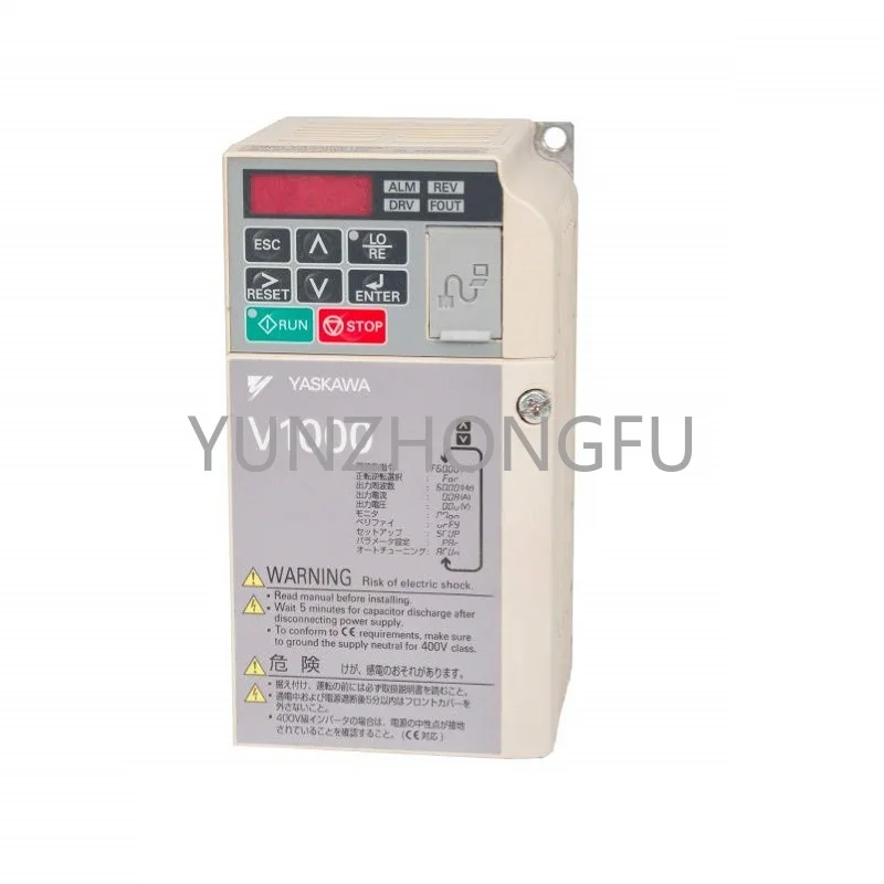 

Yaskawa V1000 VFD Inverter AC Drive Frequency Converter CIMR-VB4A0031FBA CIMR-VB4A0038FBA 15KW 18.5KW 460V