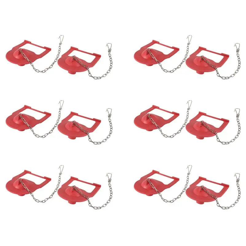 

Комплект из 12 шт. 2-дюймовых клапанов для унитаза SEWS для комплекта клапанов Kohler Shark-Fin, замена для унитаза Kohler со стальной цепью и крючком