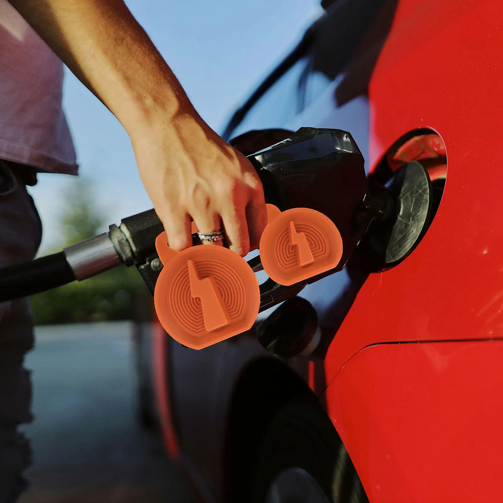 

Waterproof Ev Charging Port Cover Silicone Dustproof Car Plug Cap Universal Fit for All Electric Vehicles Outdoor Rain