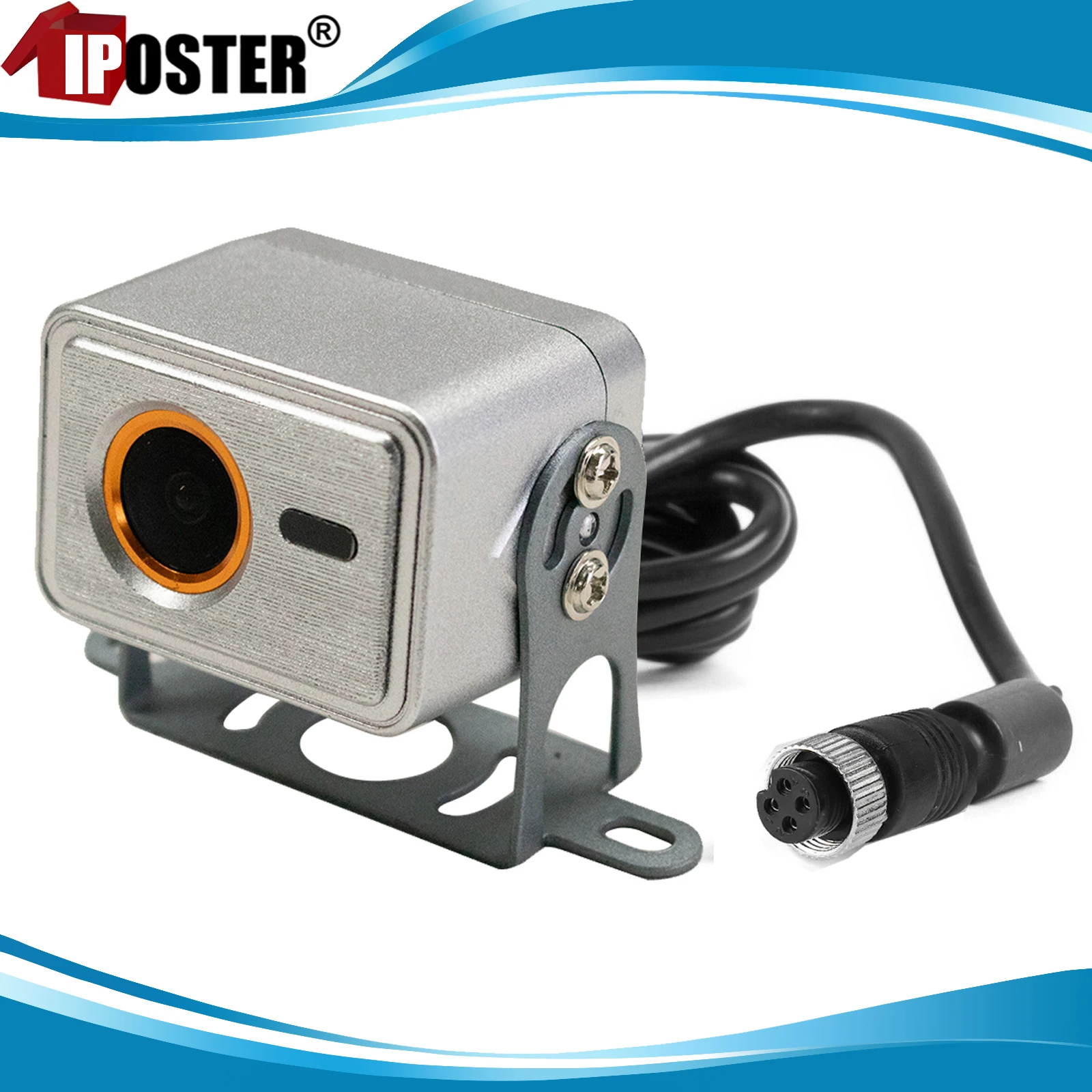 

iPoster AHD 1080P 4PIN Rear View Reversing Camera Night Vision Waterproof Backup Camera For For MDVR / AHD Car Truck DVR Monitor