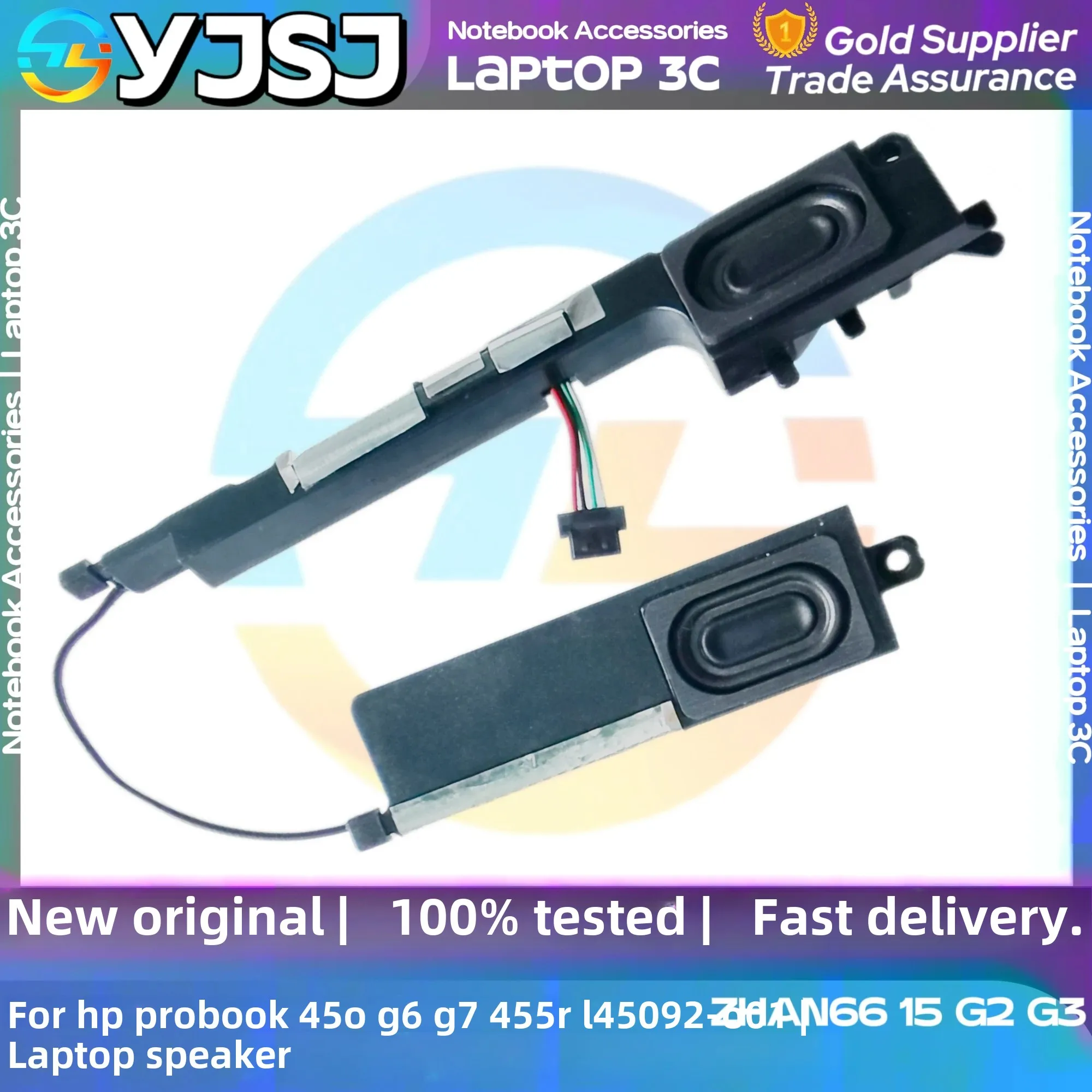 

New GENUINE Original Laptop Speaker For HP Probook 450 G6 G7 455R ZHAN66 15 G2 G3 built-in speaker horn audio L45092-001