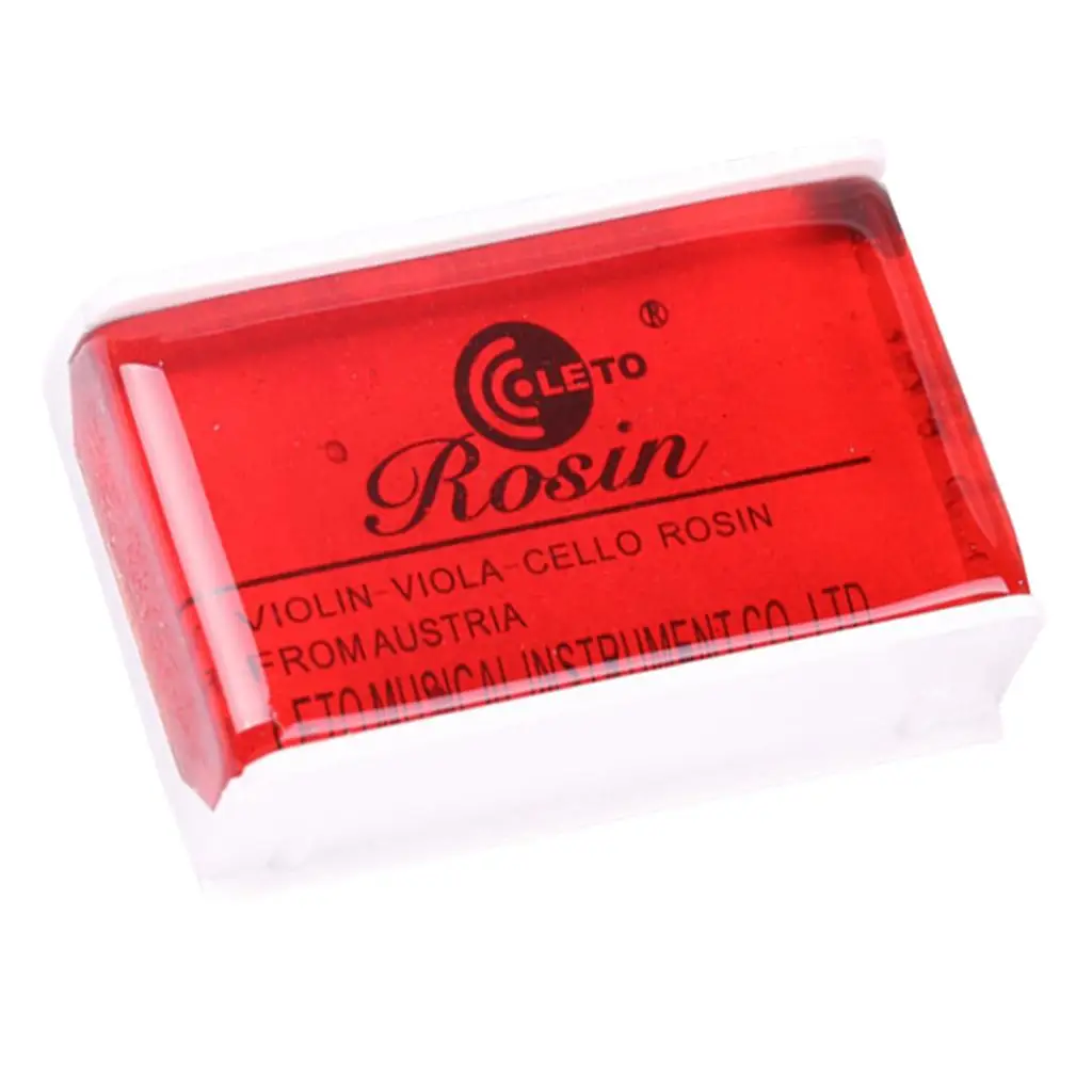 Tooyful High Quality Rosin With Protective Container for Electric Violin Guitar Practice Beginners And Students Light yellow