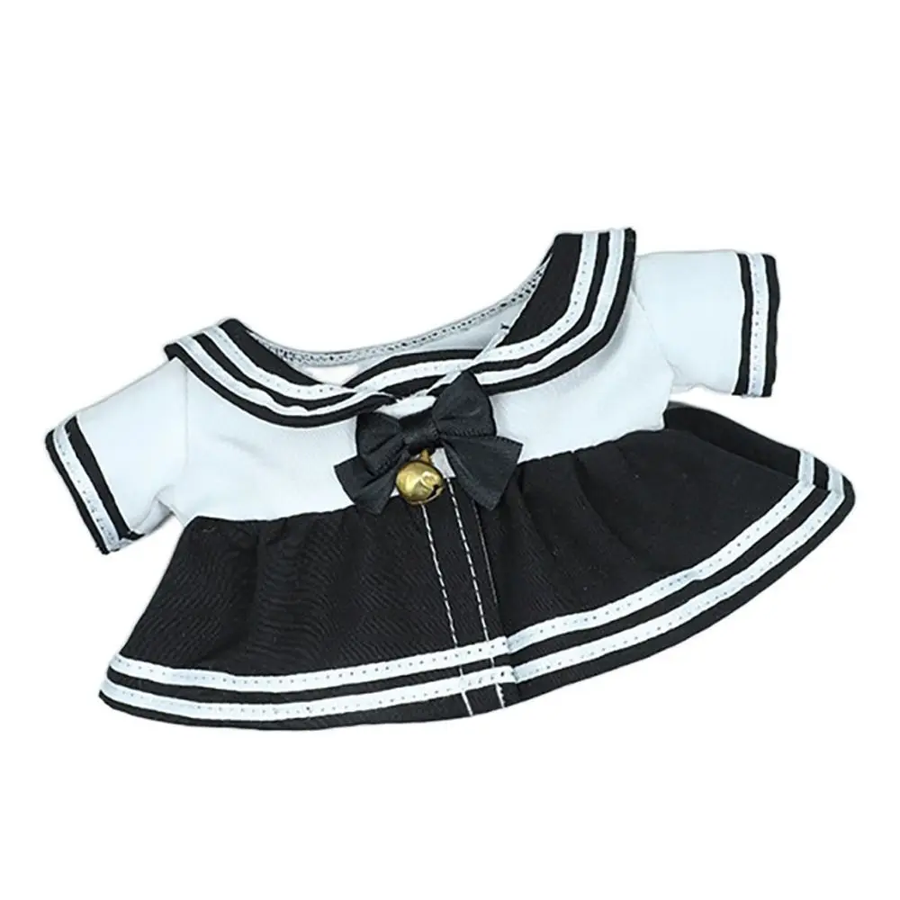 

Photo Props Changing Dressing Game Toy Accessories Knotbow Bell Sailor Suit Dress Cotton Stuffed Doll Clothes For 20cm