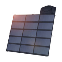 ALLPOWERS Portable Solar Panel 100W (Dual 5v USB with 18v DC Output) Mono Solar Charger Foldable Solar Panel for Laptop