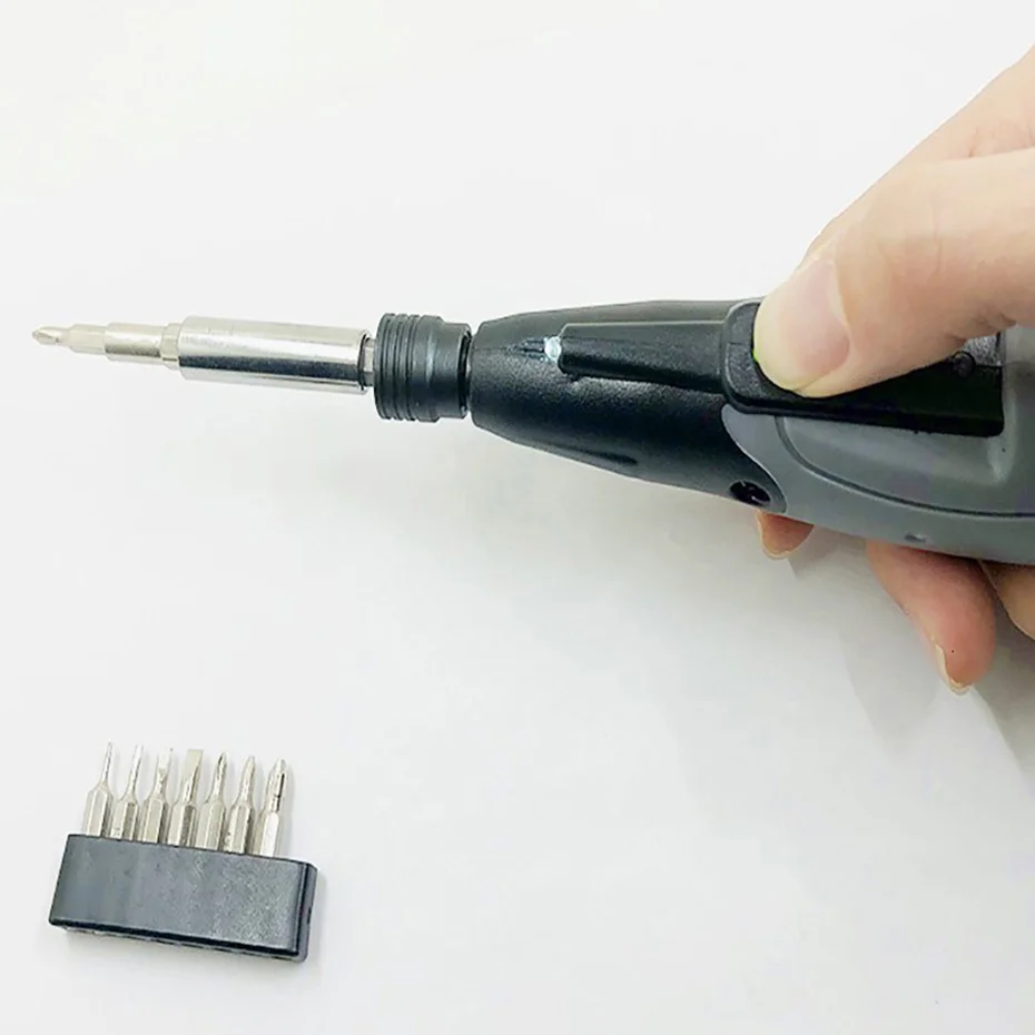 4mm Adapter 5~9-teiliges Präzisions-Bit-Set mit Schlitz- und Kreuzschlitz-Spitzen aus CR-V Stahl für Schraubendreher, Reparatur von Mobiltelefonen, Kameras und Computern, Bits PH000-1 SL1-3 – Detail 8