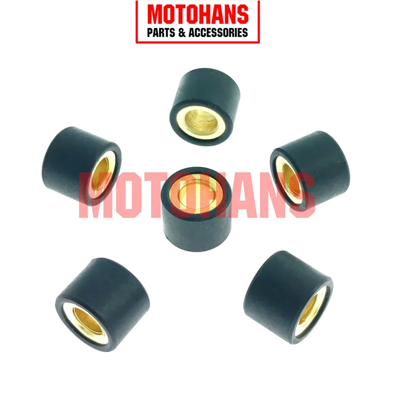 BX15060001 18X14 13G ROLLER WEIGHT BLACK COLOR FOR 139QMA/139QMB GY6 50CC 60CC 80CC 100CC 120CC 4T ENGINE CHINESE SCOOTER