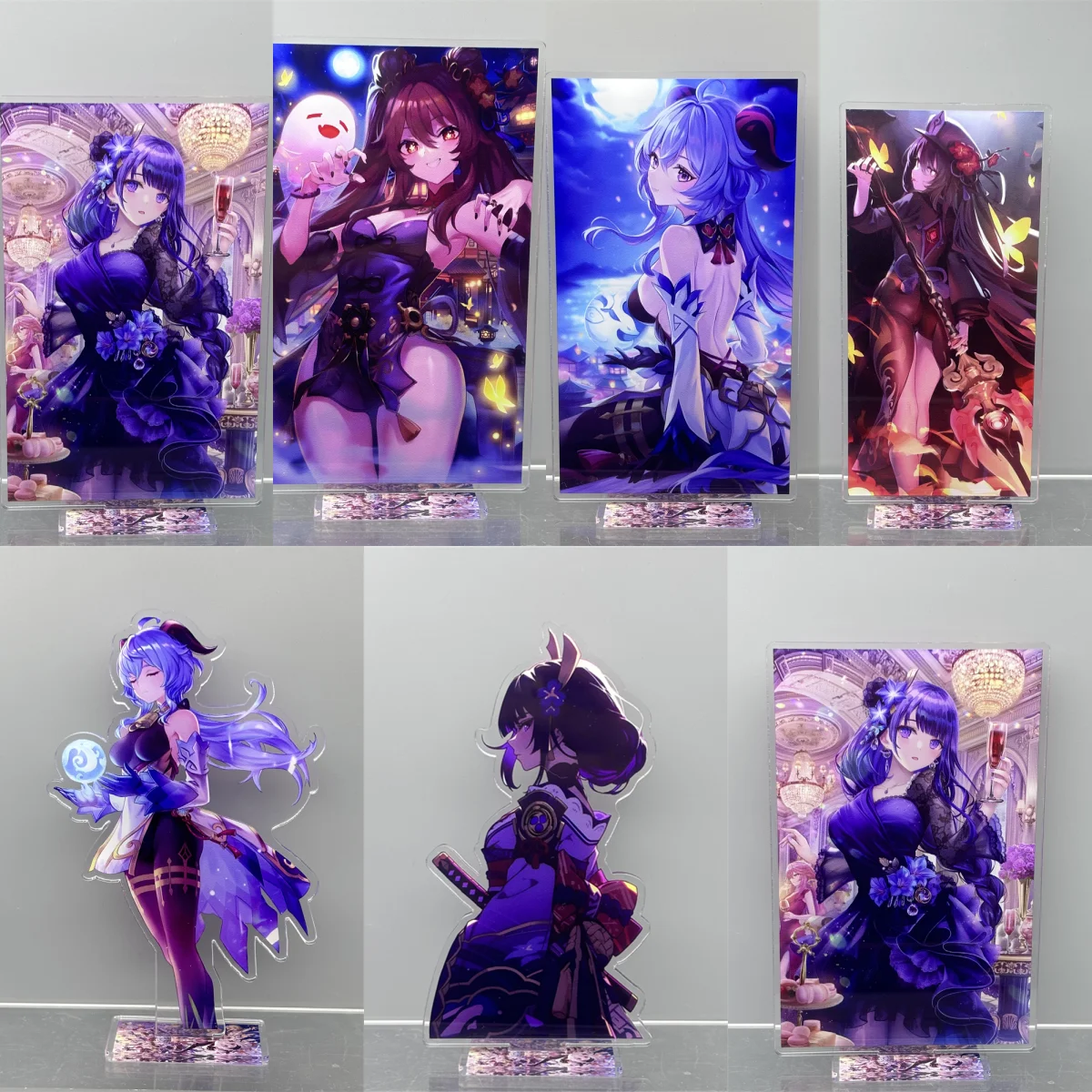 

15CM Classic Anime Game Impact Acrylic Stand Model Cosplay Charm Characters Ornament Accessories Goods Collection Gifts
