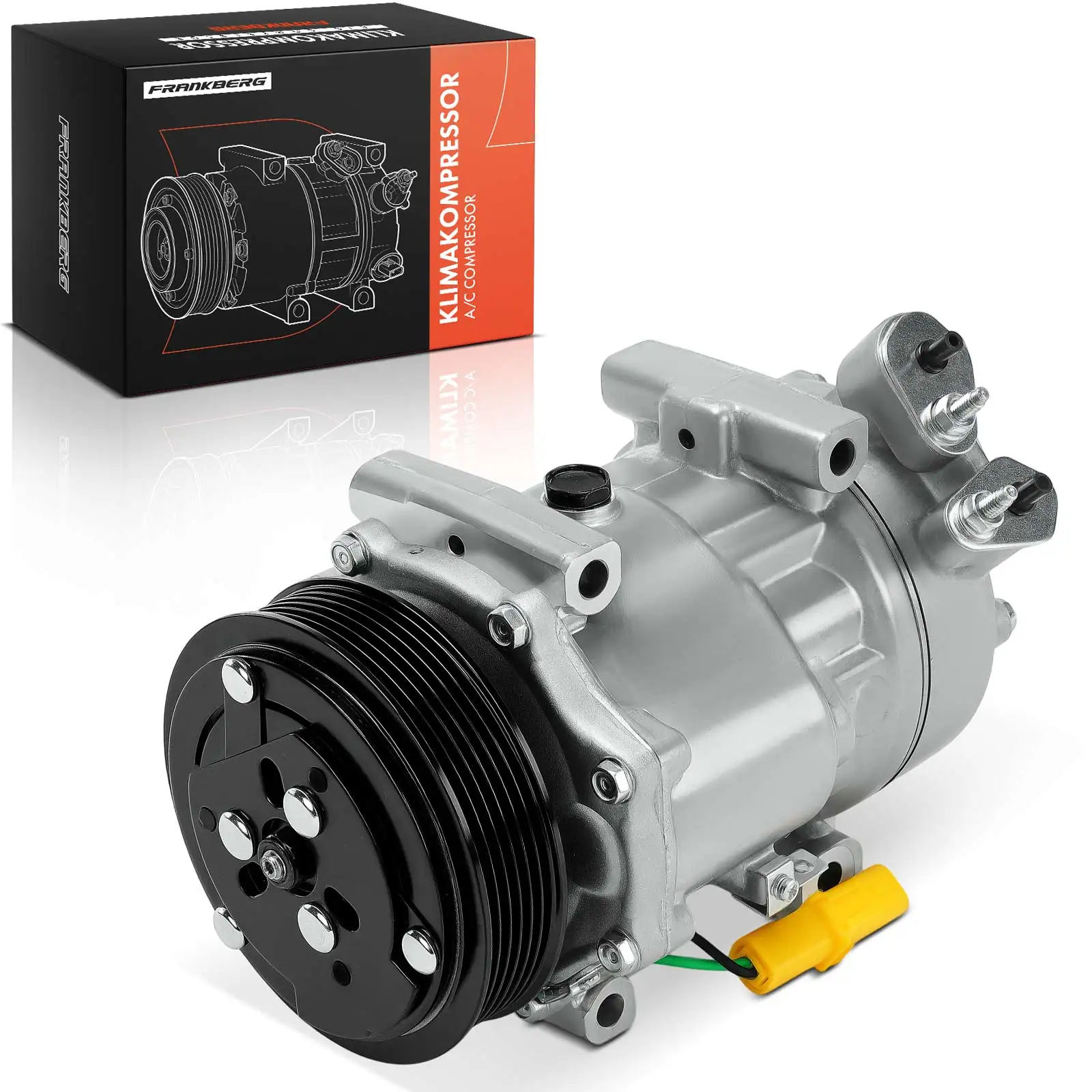 Frankberg 1x Klimaatcompressor voor Citroën C5 C8 Jumpy Fiat Doblo Peugeot 406 Alfa Romeo 71793792 71792087 9659232180 9645440480