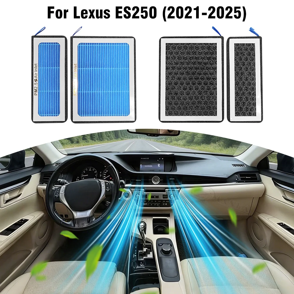 

CF12157 Cabin Air Filter for Lexus ES250 2021 2022 2023 2024 2025 with Activated Carbon Replacement Air Filter