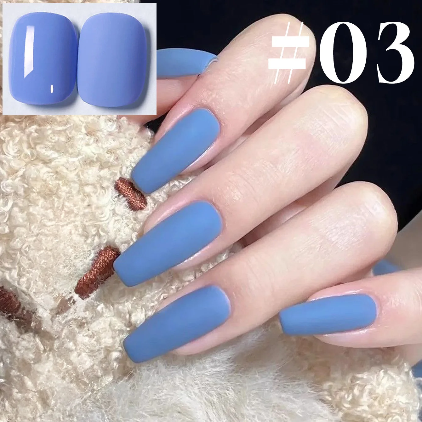 1 pz WS Haze Blue Klein Blue Nail Art Gel Smalto per unghie 2025 Nuovo negozio di unghie Esclusivo Sbiancamento Popolare Estate BlueNail Forniture