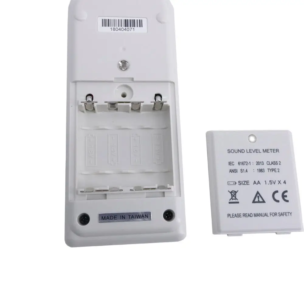 Faixa de frequência do medidor de nível de som digital TES-1357 31,5 Hz a 8 KHz Medidor de ruído de 30 a 130 dB