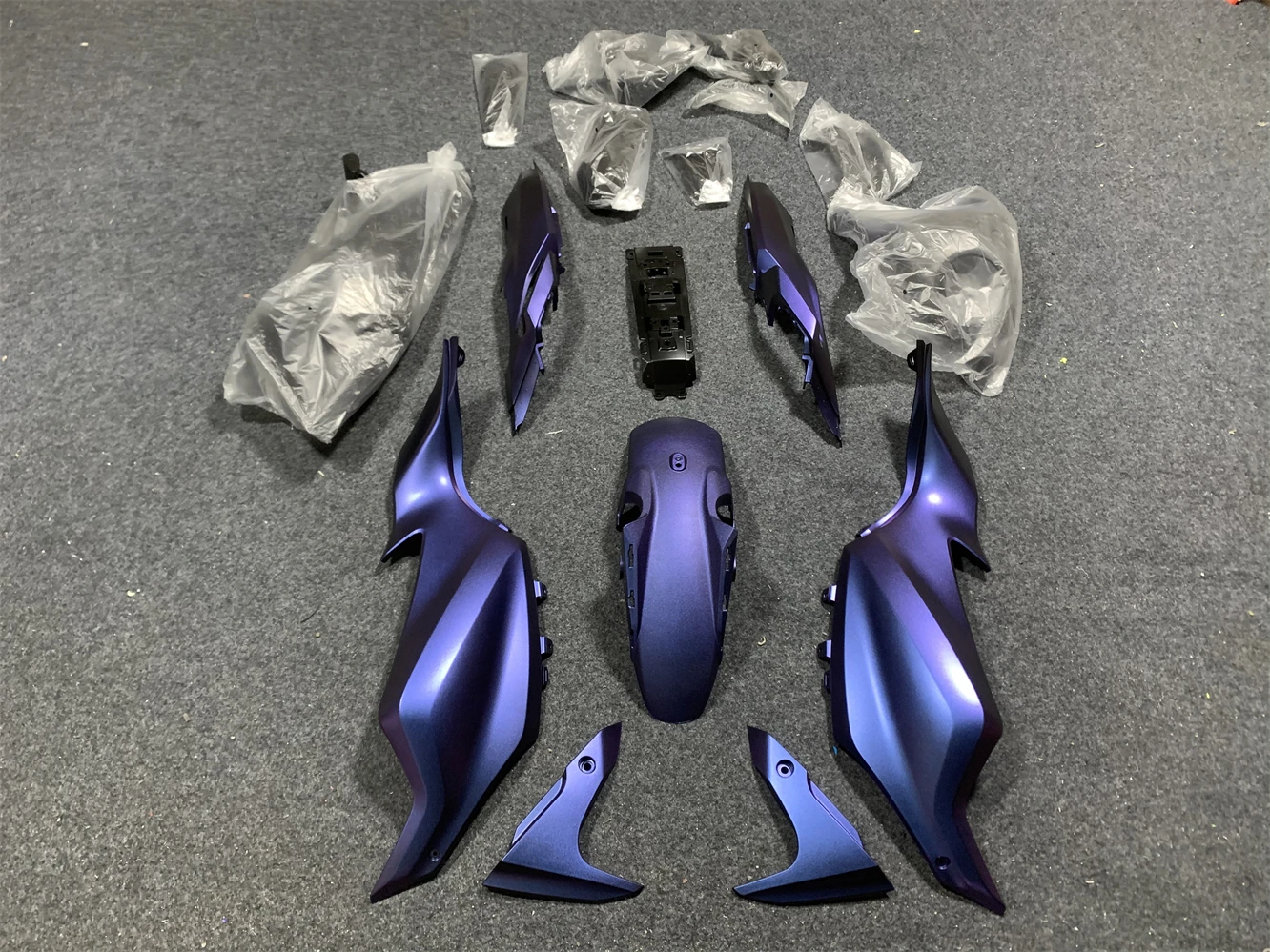 Motorcycle fairing fits MT07 2013 2014 2015 2016 MT-07 13 14 15 16 Fairing Blue purple motorcycle housing