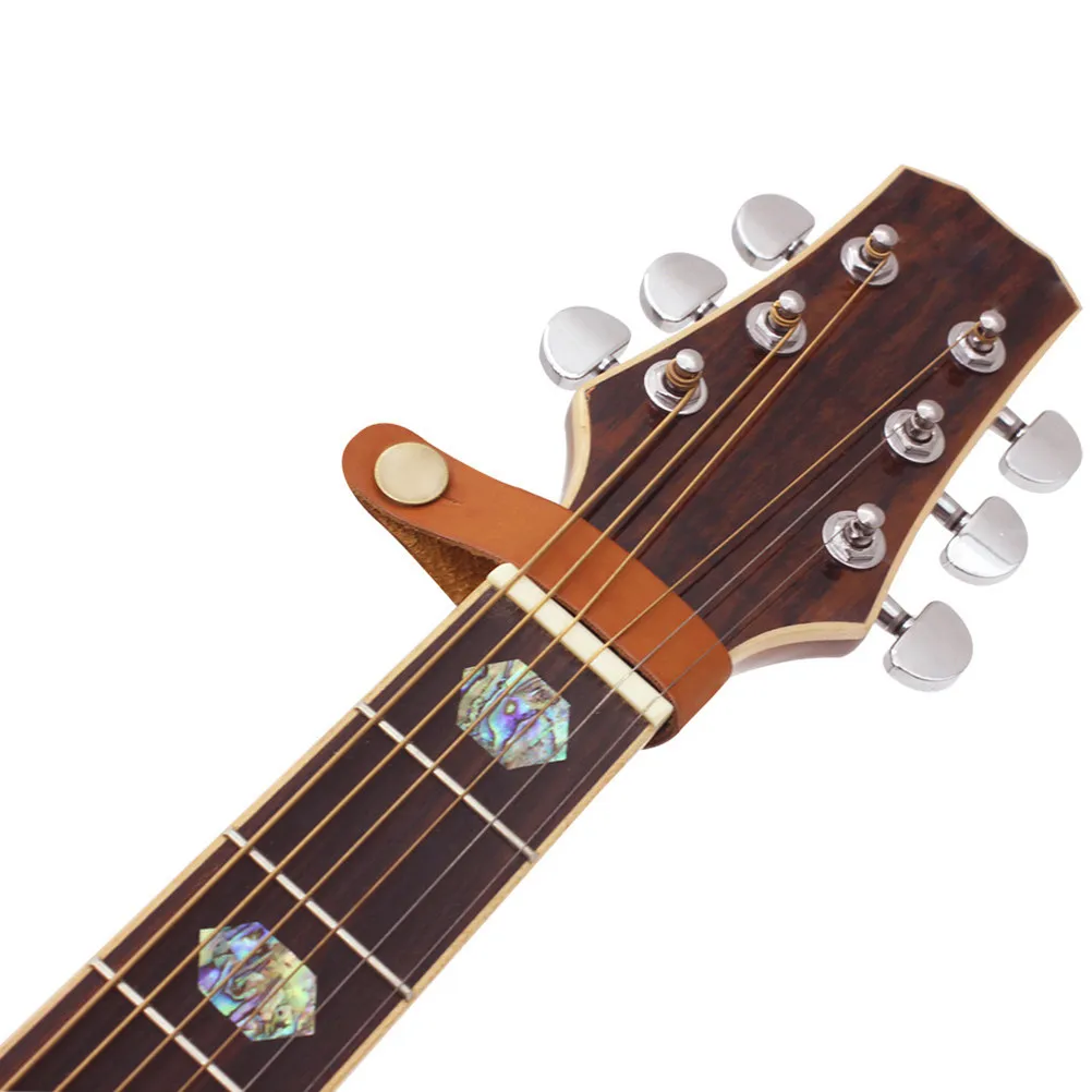 4Pcs Guitar Neck Strap Tie for Headstock Mounting Secure Scratch Free Fast Strap Attachment Acoustic Ukulele Bass Guitar
