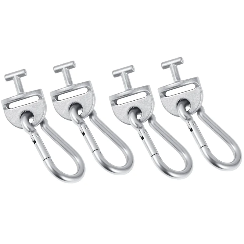 4PCS Tonal T Lock Adapter with Snap Hooks, Tonal Accessories Adapter for Tonal Gym Cable Machine & Shelf