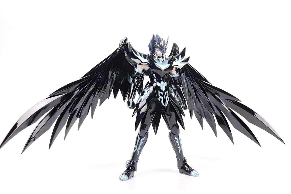 ST Saint Seiya Myth Cloth EXM Black Phoenix Bennu Kagaho Hades Specters Surplice THE LOST CANVAS Knights of Zodiac Figures Model