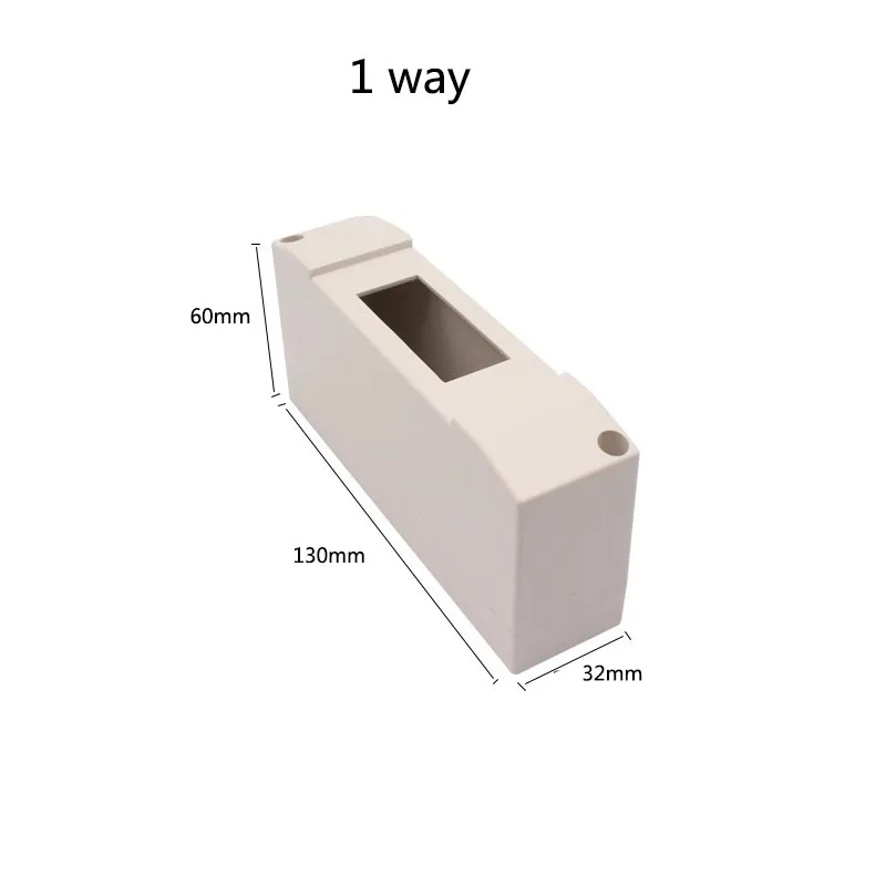 1 Way Distribution Box Plastic For  1P Circuit Breaker