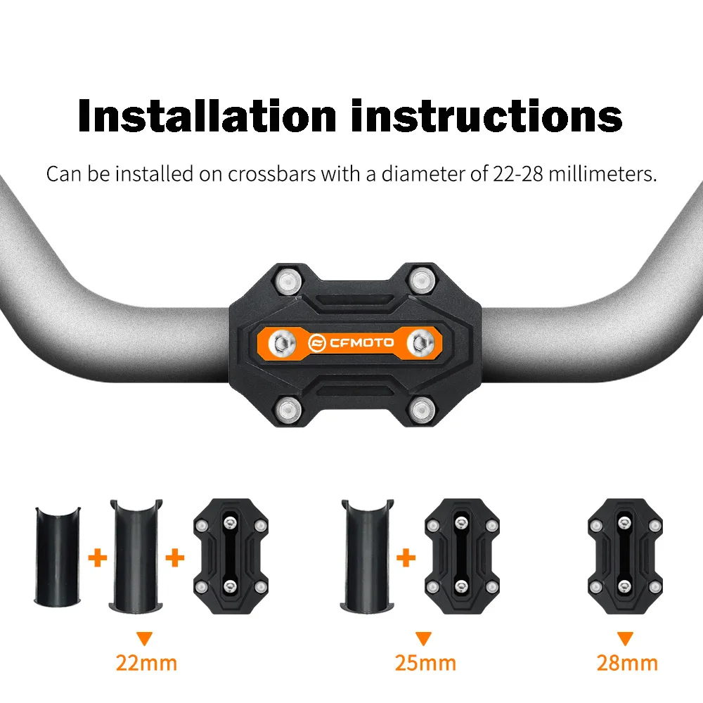 Per CFMOTO 150 250 300 650 400 NK 400GT CF MOTO 800 MT 650MT 700MT 450 MOTO motore Crash bar protezione paraurti protezione blocco