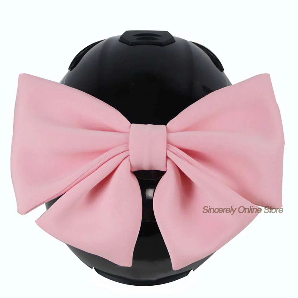 Motorcycle Helmet Butterfly Knot Decoration Motocross Riding Helmet Decor Helmet Sticker Accessories Styling For Women Cosplay