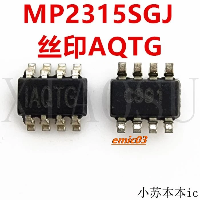 5 piezas MP2315SGJ-Z MP2315S IAQTG IAQT 1AQT SOT23-8 IC nuevo y original en Stock