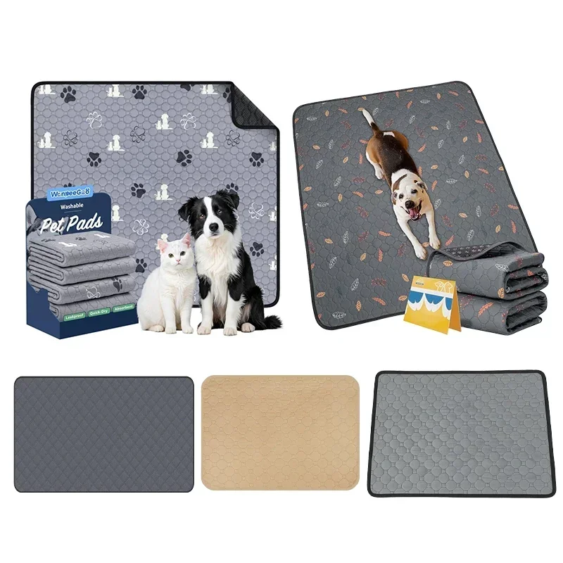 Coussin urinaire pour animaux de compagnie, coussin de pipi absorbant réutilisable, doublure de Cage pour cochon d'inde, lavable en Machine, tapis de couchage pour petits animaux de compagnie