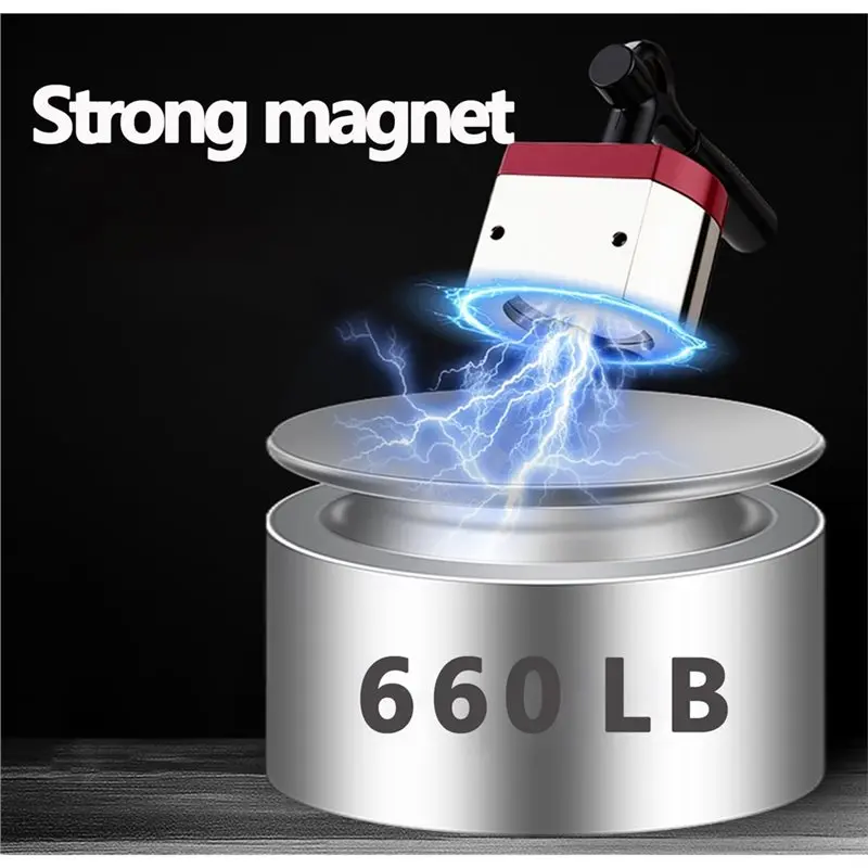 DT35 Magnetic System 660 LB Multipurpose Switch Magnet On/Off Pull-Off Force Switchable For Lifting And Handling