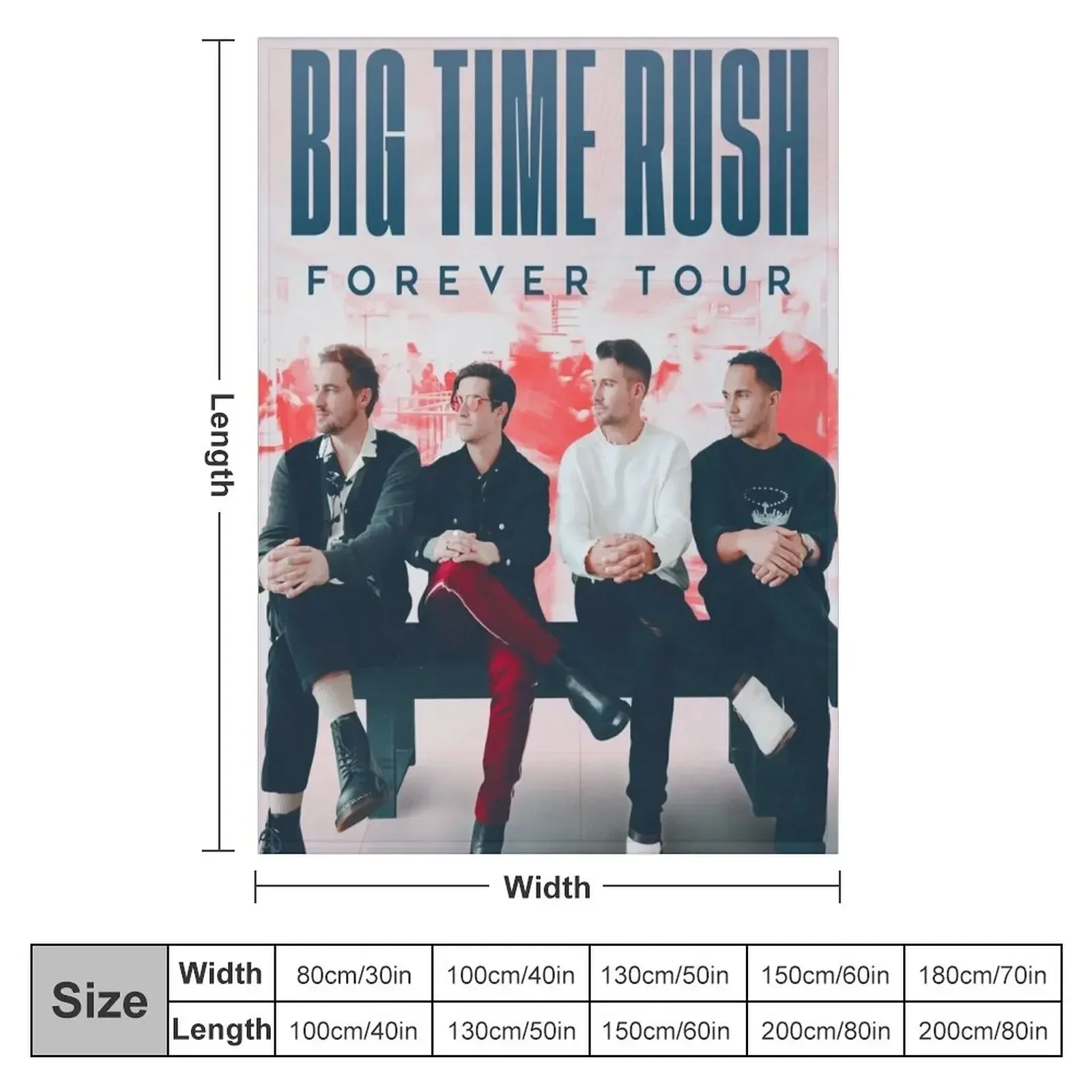 btr 2022 tour btr big time rush btr 2022 tour Throw Blanket funny gift Sofa Throw Blankets