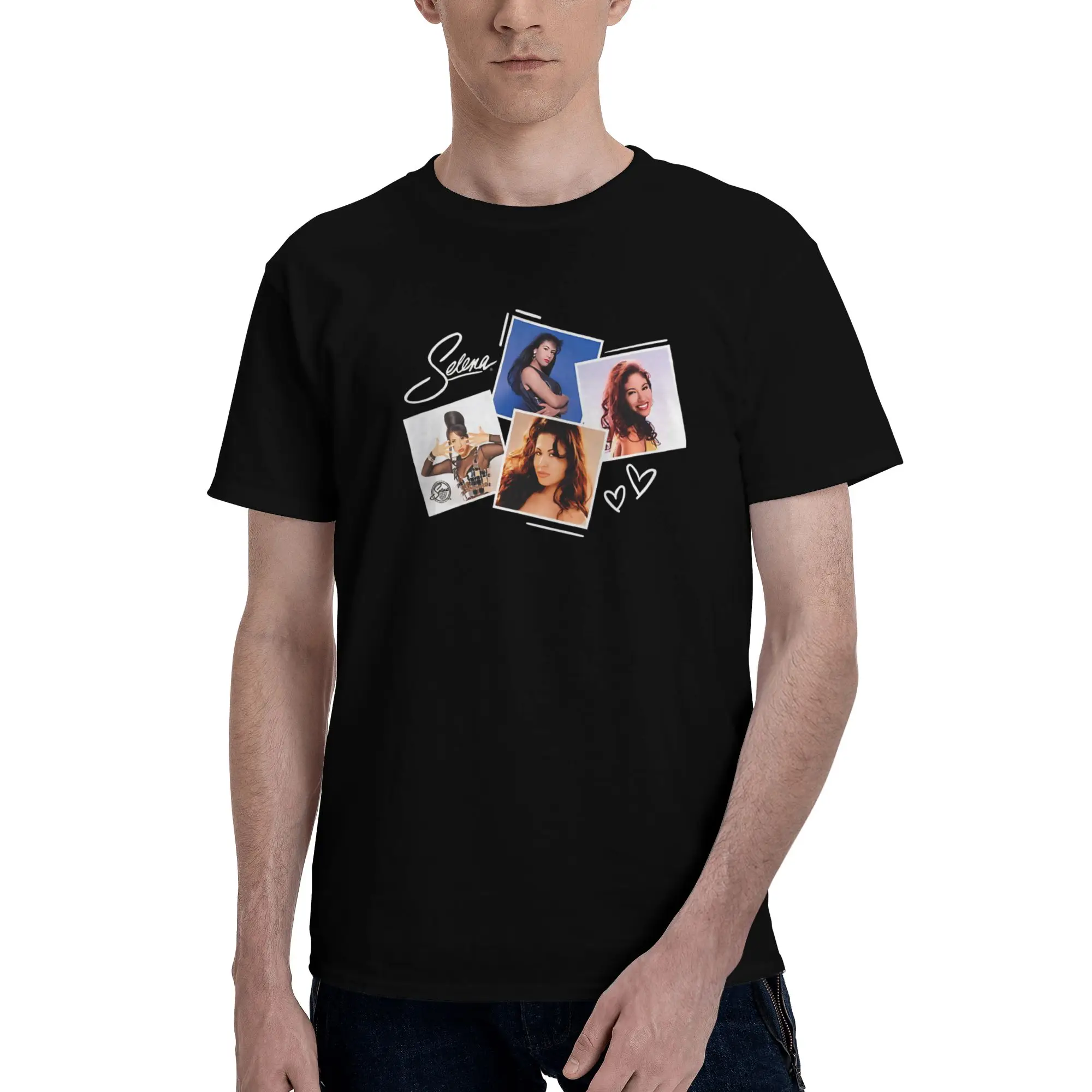 Selena Quintanilla - Selena Photos  Tee Shirt for Men Women Graphic T Shirts  100% Cotton Clothes