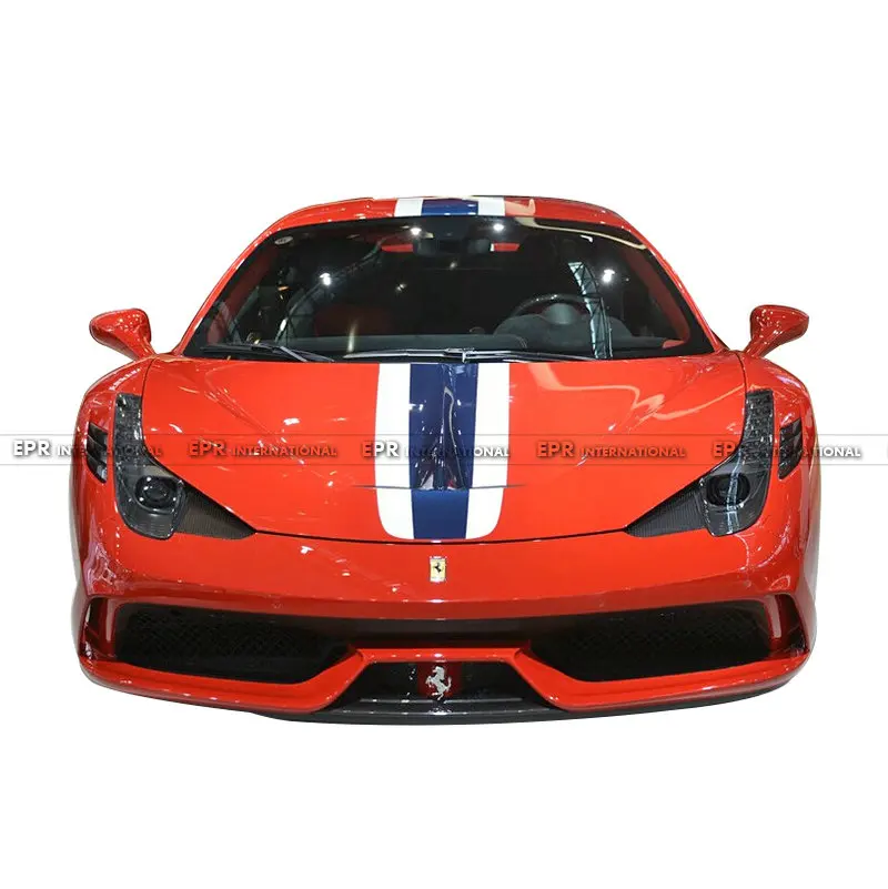 For Ferrari 458 Speciale Style Front Bumper - Speciale-Inspired Race-Ready Look, Perfect Fit for 458