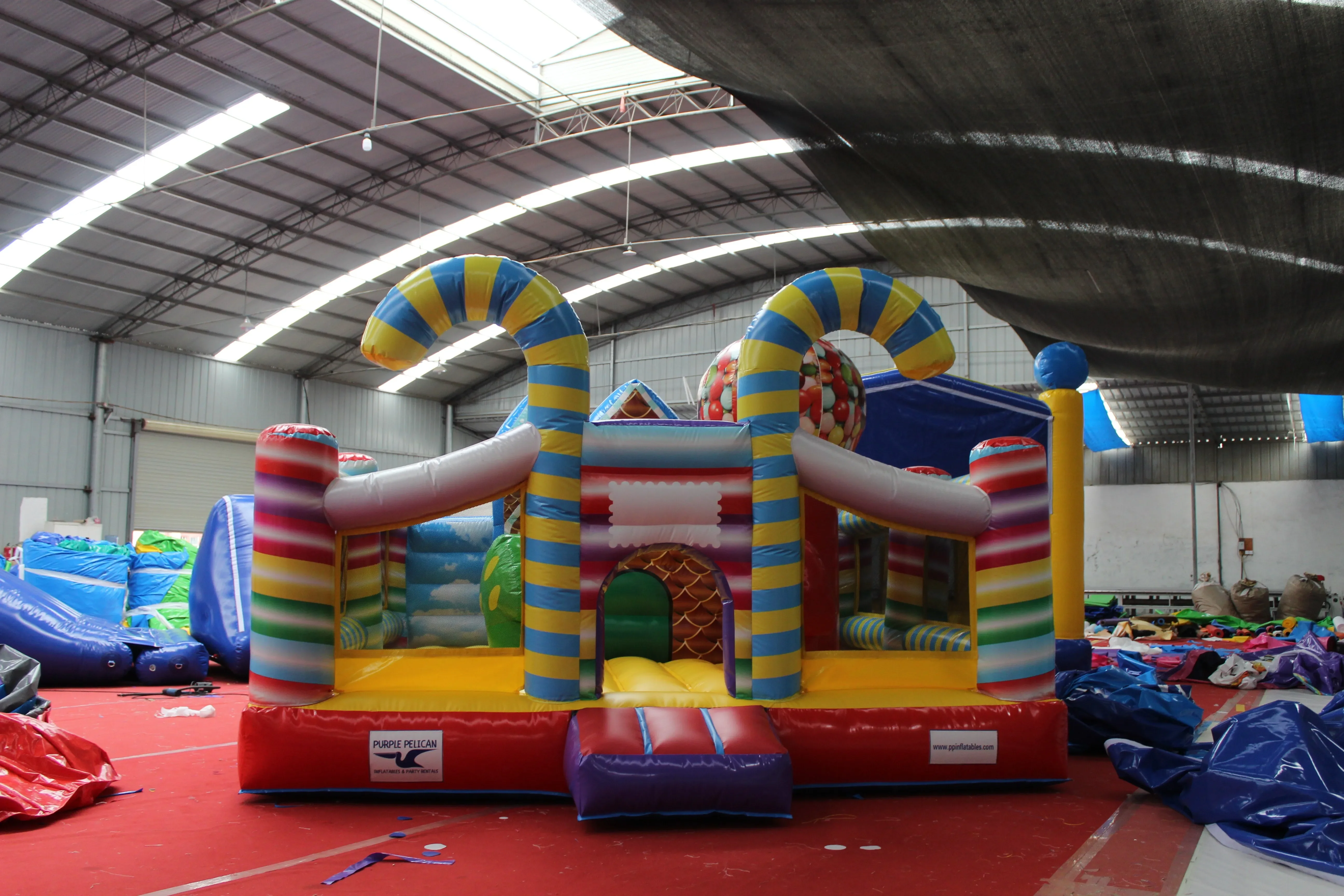 Custom colorful PVC high quality inflatable bouncy castle, inflatable bounce house for sale