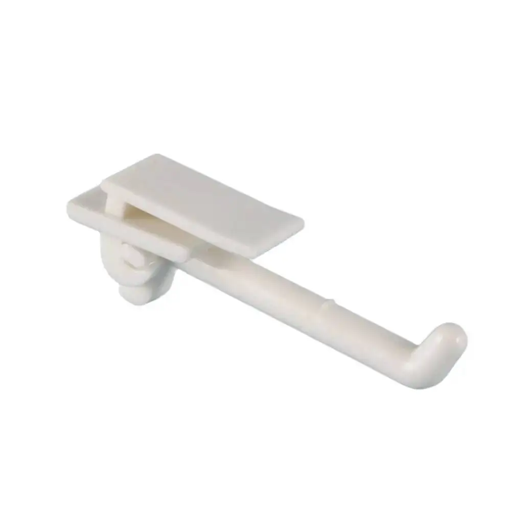 50pcs Pegboard Paper Shelf Hook Plastic Hanger For Corrugated