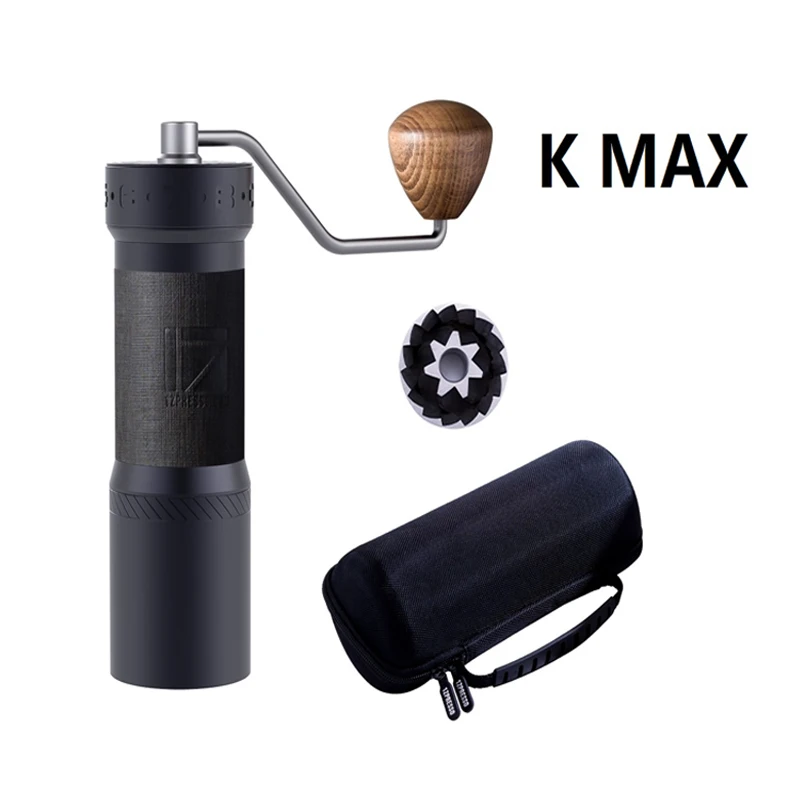 1zpresso K Max K Ultra portable coffee grinder manual coffee bearing stainless steel heptagonal conical burr Coffee milling