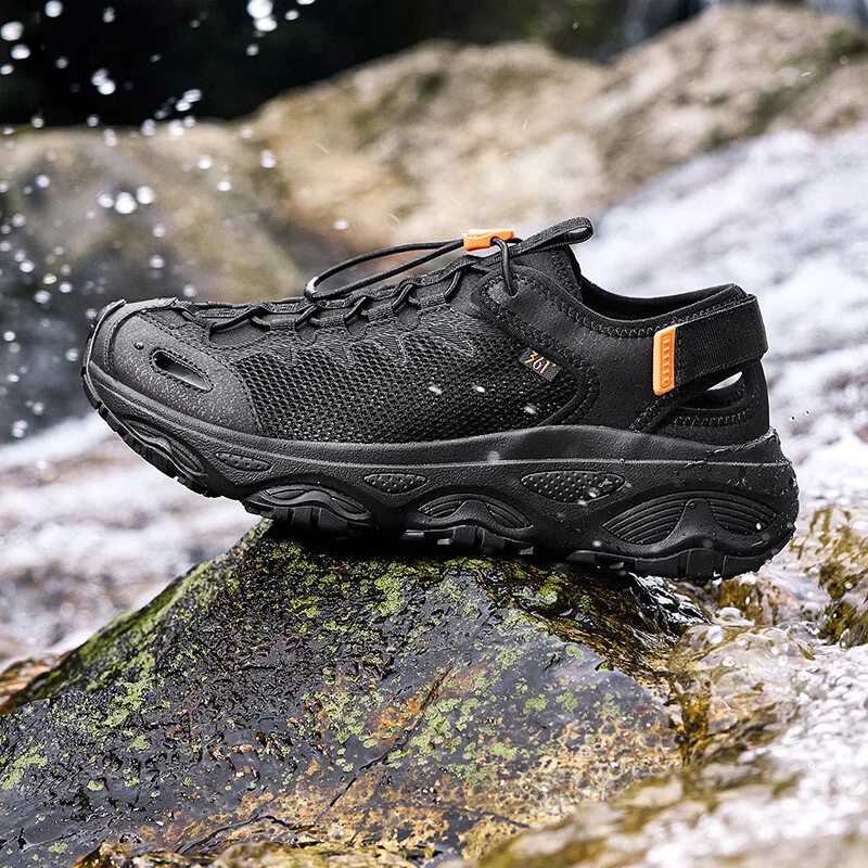 Men's Outdoor Sports Shoes Breathable Water-crossing Hiking Sandals Lightweight Anti-slip Waterproof Summer New Arrival